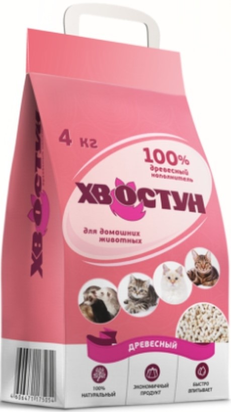 Наполнитель Хвостун древесный 4кг