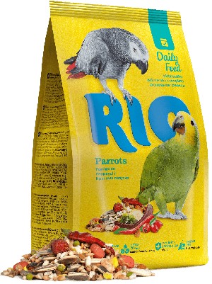 РИО Корм для крупных попугаев основной 0,5кг