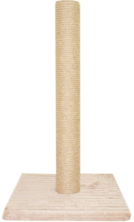 Уют когтеточка -столбик Standard бежевая большая джут 35*35*50см