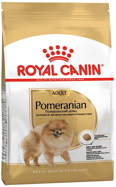 РК корм для собак породы Померанский шпиц