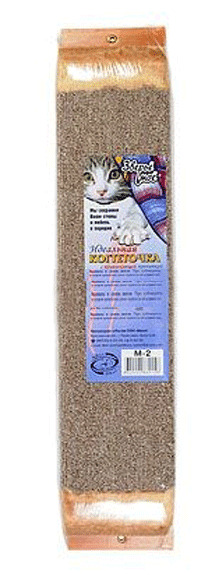 Когтеточка ЗМ М-2 ковровая с мехом средняя 60х13см
