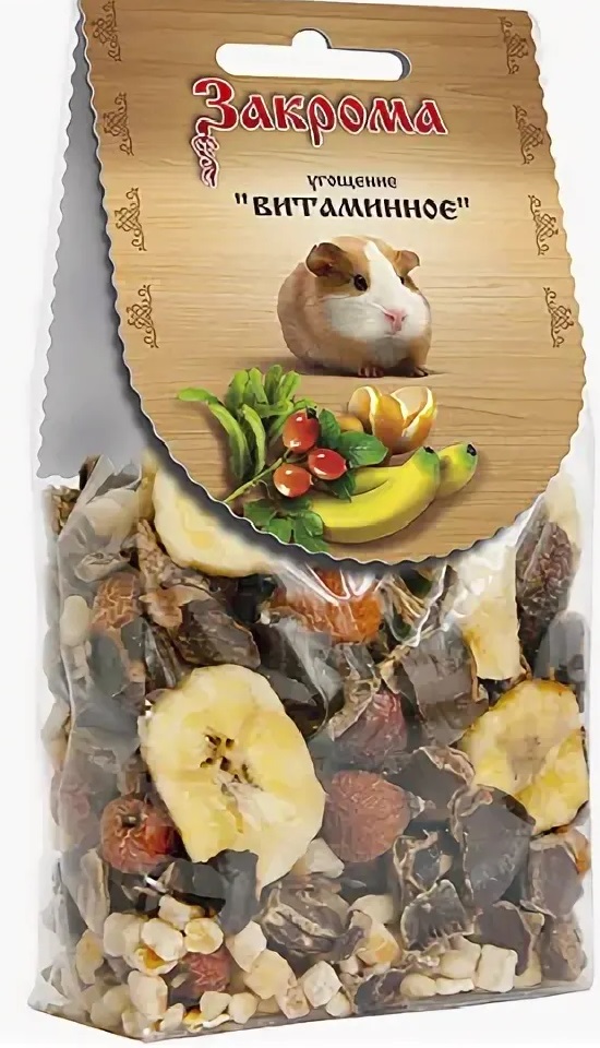 ЗАКРОМА угощение д/грызунов "Витаминное" 150г