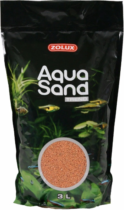 Золюкс Грунт для аквариума Aquasand Savannah Orange оранжевый 3л., 4,7кг