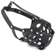 Намордник вырубной №Б-3, застежка-ошейник цвета в ассортименте