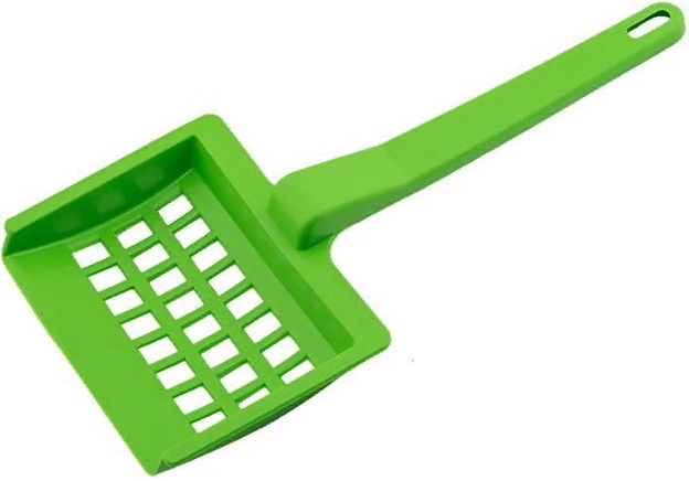 Совок для туалета Дарэлл "Эймер" с крупными ячейками 12,5*27*2см, цветной