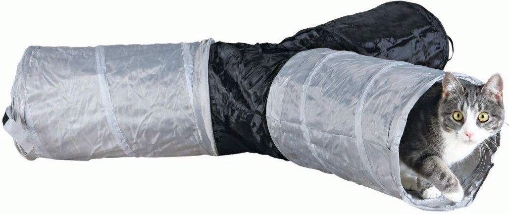 Тоннель для котят, нейлон, 3x22x50см