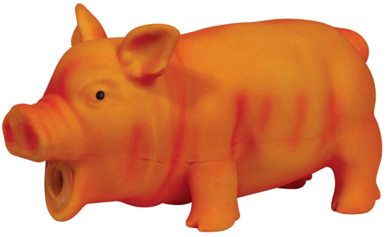 Игрушка для собак из латекса "Поросенок хрюкающий", 210мм, Triol