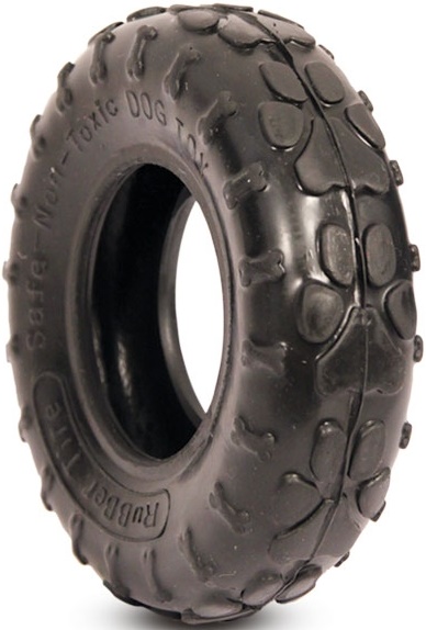 Игрушка для собак из цельнолитой резины "Шина", 135мм