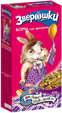 Зверюшки Корм д/кроликов 450г