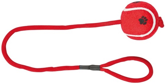 Игрушка "Теннисный мяч" на веревке, 6,5см/50см