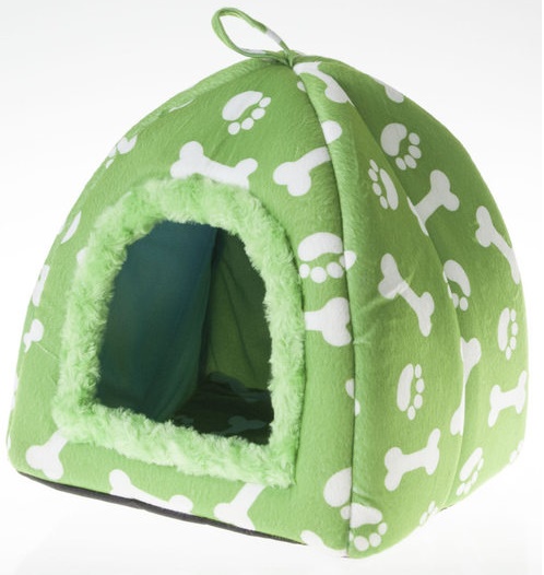 Лежанка домик "Лапки/косточки"