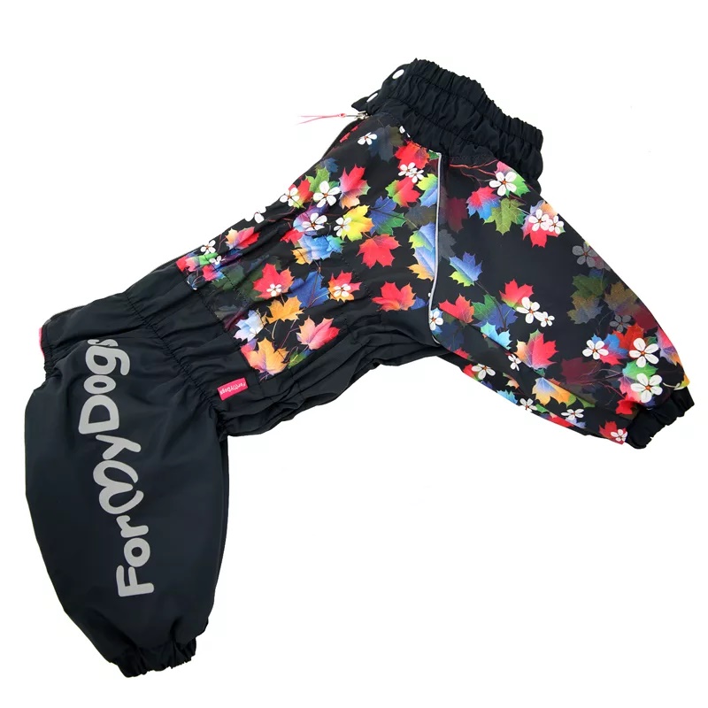 Комбинезон зимний "Цветы" для девочек