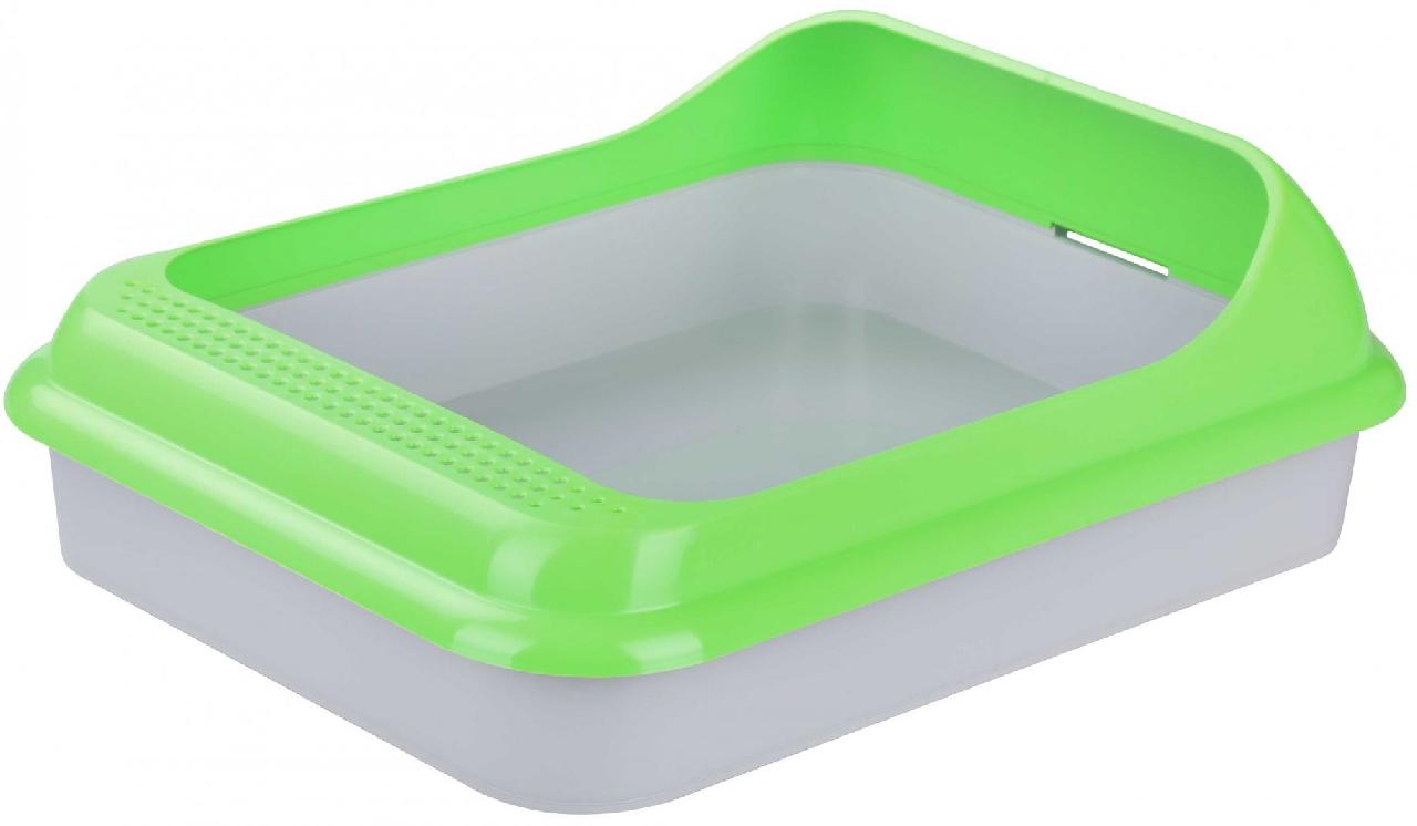 Лоток с рамкой "Барсик" зелёный