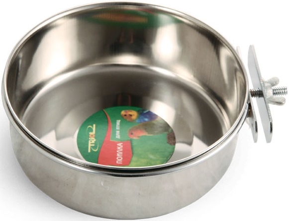 Миска металлическая с винтовым креплением, 0,55л, Triol