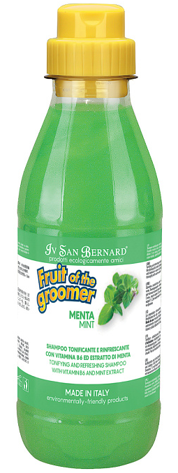 ISB Fruit of the Grommer Mint Шампунь для любого типа шерсти с витамином В6 500 мл 
