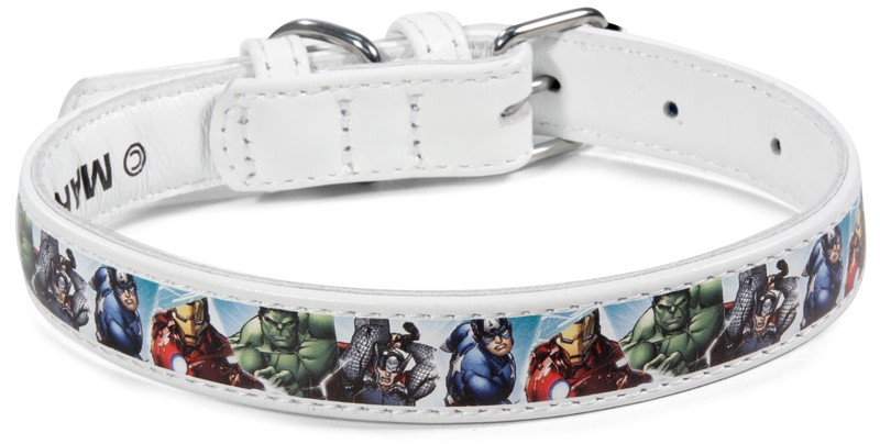 Ошейник кожаный Marvel Мстители