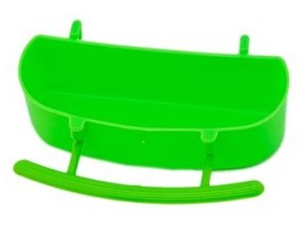 Кормушка для птиц ЕВРО большая, овальная 11*3,5*3,5см