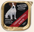 Натуральная Формула д/с Рубец гов. в желе 100г(лам)