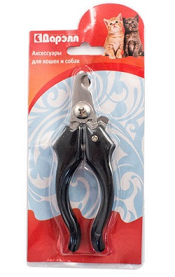 Когтерез-кусачки малые с обрезинеными ручками