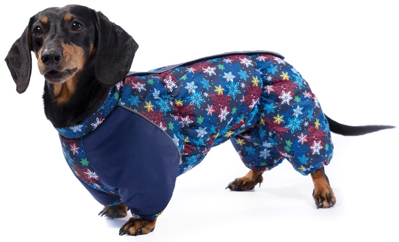 Комбинезон зимний Такса, 46-50см