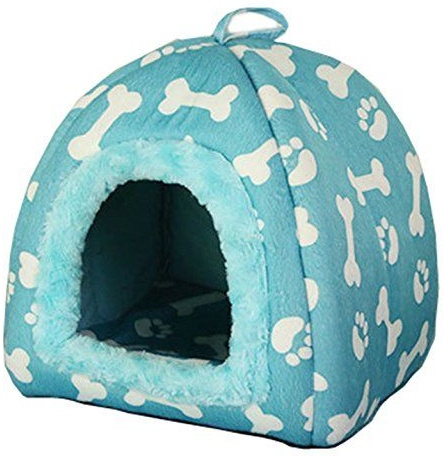 Лежанка домик "Лапки/косточки"