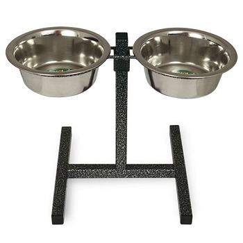 Стойка с мисками (2*0,4л) Триол 9031