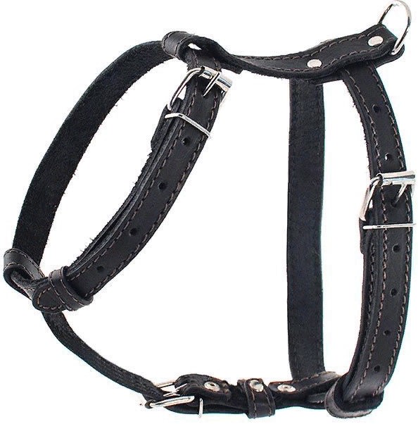 Шлейка 20мм прогулочная, обхват шеи 55см, обхват груди 74см