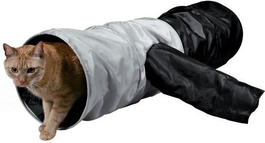 Тоннель для кошки, шуршащий, 115см, 30см