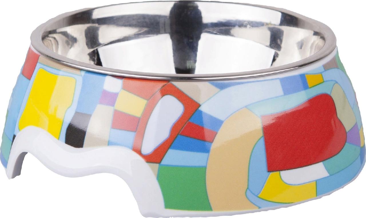 Миска для собак на подставке "Абстракция" 350мл