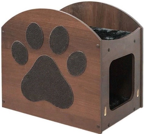 Настенный домик "Паркур", венге 43*30*40,5см