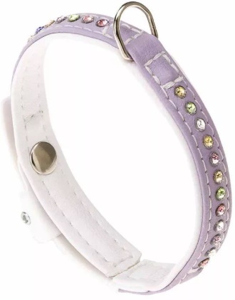 Ошейник LUX C15/28 черно-красный