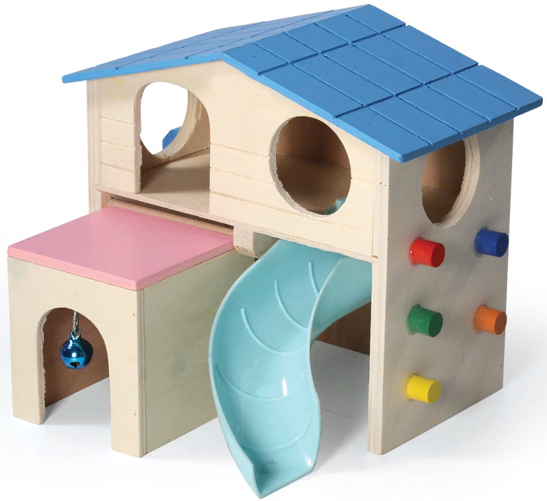 Игровой комплекс LITTLE TOWN для мелких животных "Раздолье", 170*150*160мм