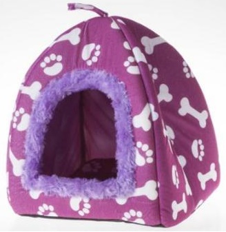 Лежанка домик "Лапки/косточки"