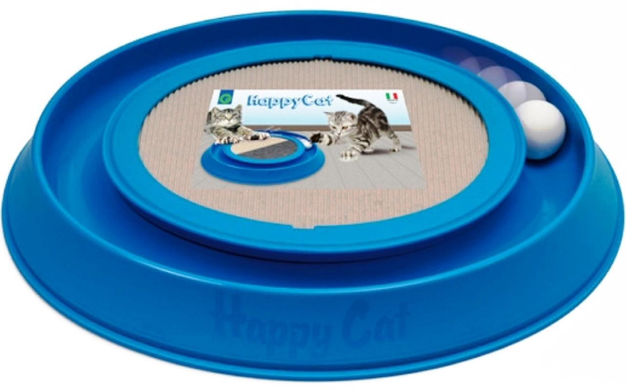 Когтеточка-игрушка с шариком HAPPYCAT 41x38x5см