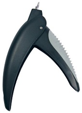 Кусачки-гильотина "Люкс" с пластиковыми ручками 14см