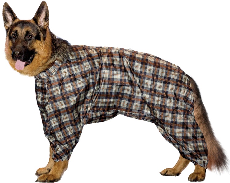 Комбинезон-дождевик "Овчарка", 70см