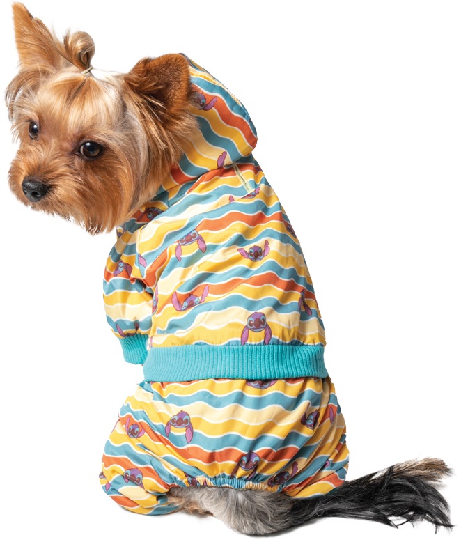 Комбинезон-дождевик демисезонный Disney Stitch Tropics