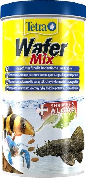 TetraWafer Mix корм-чипсы для всех донных рыб 250мл