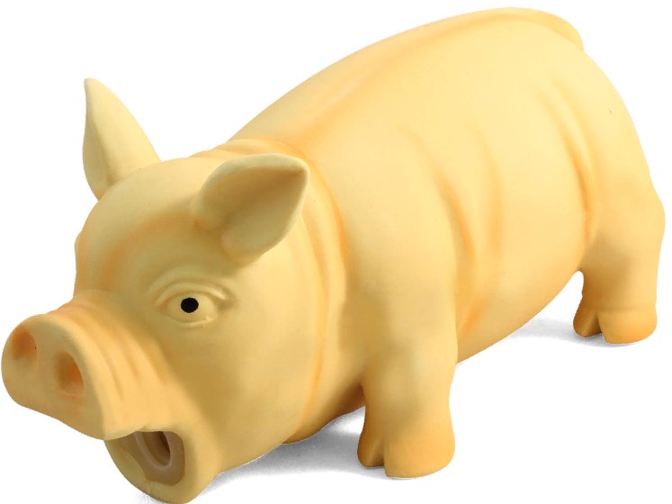 Игрушка для собак из латекса "Поросенок хрюкающий", 210мм, Triol