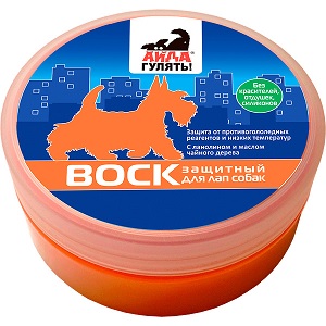 Айда гулять Воск защитный для лап собак 100г