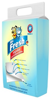 Mr.Fresh Regular 40*60 Пеленки д/ежеднев. применения 15шт.