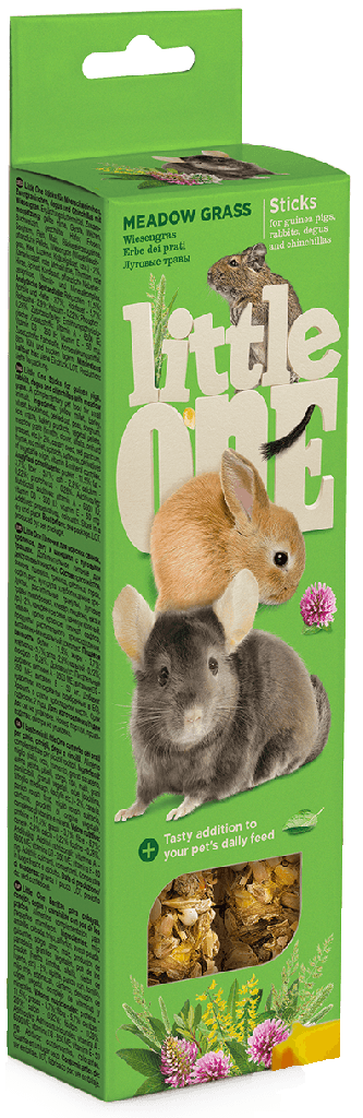 Little One Палочки д/морск.свинок, кроликов, шиншилл с луг.травами