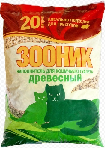 Наполнитель ЗООНИК древесный 20л