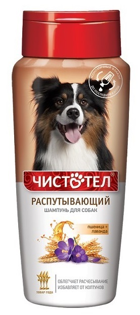 Чистотел Шампунь Распутывающий для собак 270мл