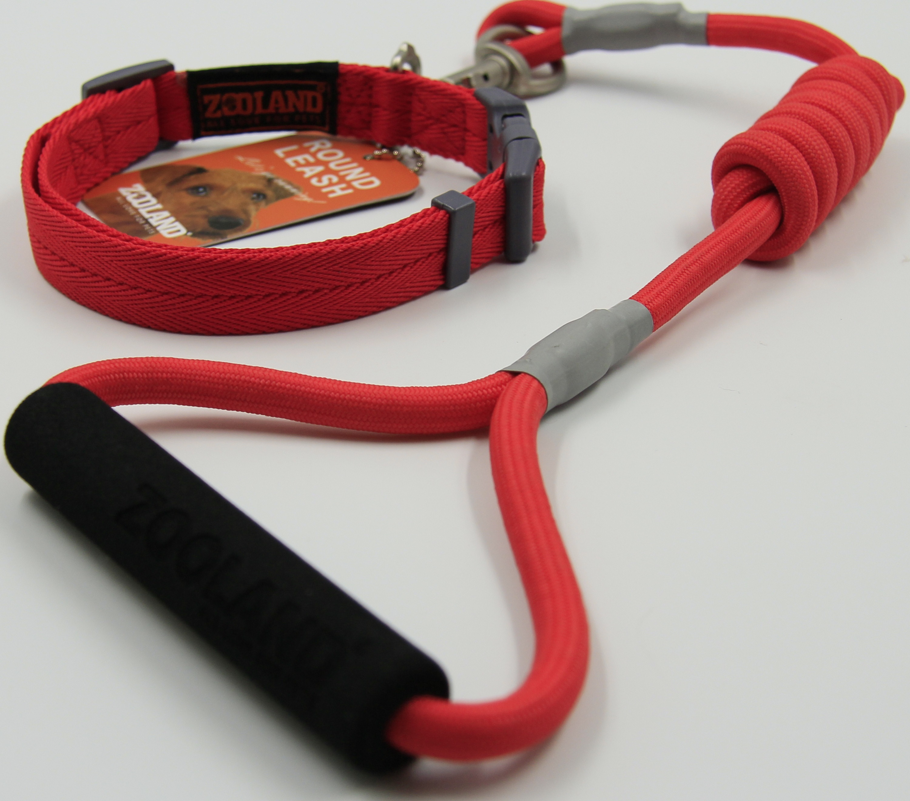 Набор поводок + ошейник