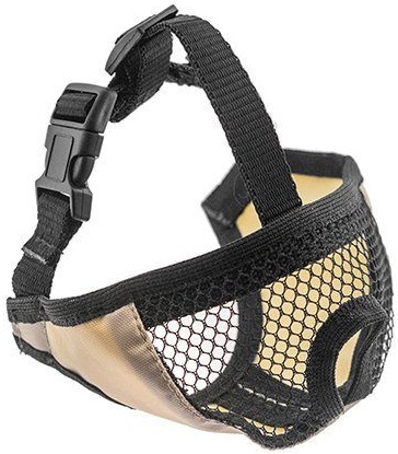 Намордник ЕСО д/собак короткомордых пород№3  20см бежевый