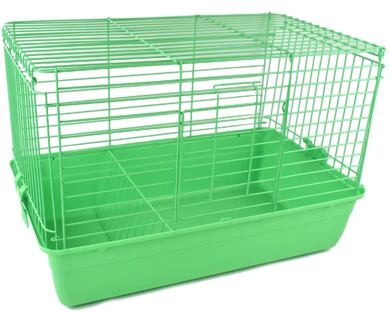 Клетка для кролика с кормушкой для сена, 69*45*36см