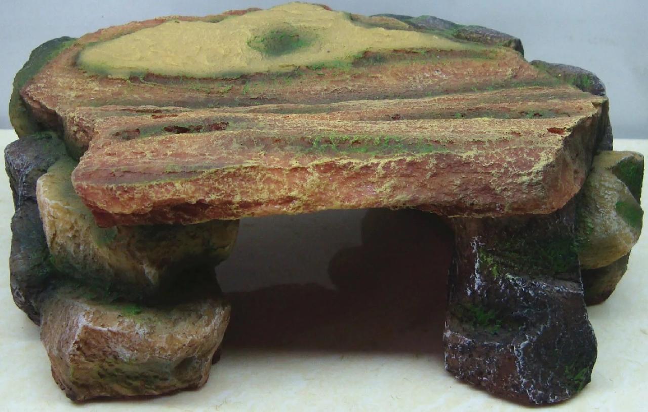 Грот для аквариума "Плато из камней" 23*18.5*8см