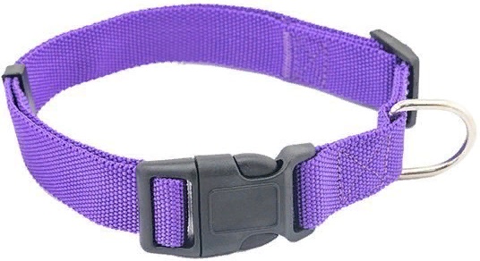 Ошейник "Евро" синтетический 25мм, обхват 45см-65см