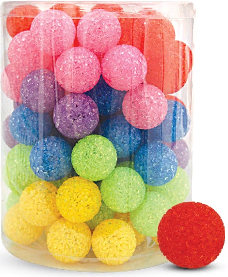 Игрушка NT507 для кошек "Мяч зернистый", d38мм 1шт